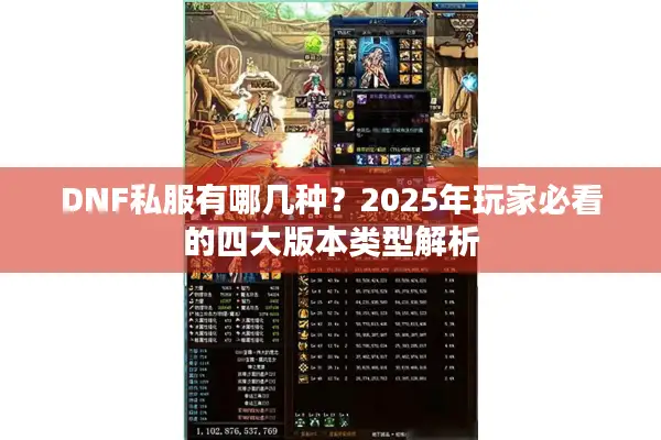 DNF私服有哪几种？2025年玩家必看的四大版本类型解析