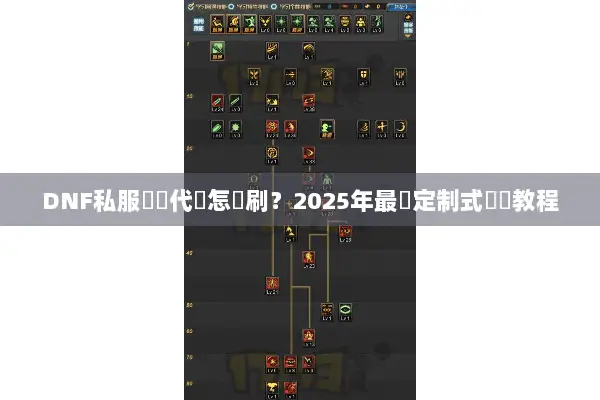 DNF私服裝備代碼怎麼刷？2025年最穩定制式裝備教程