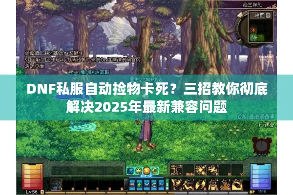 DNF私服自动捡物卡死？三招教你彻底解决2025年最新兼容问题