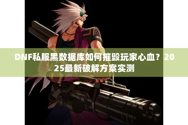 DNF私服黑数据库如何摧毁玩家心血？2025最新破解方案实测