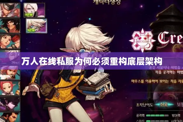 万人在线私服为何必须重构底层架构