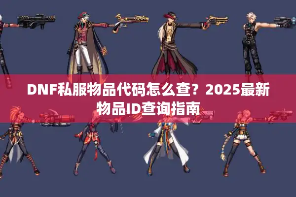 DNF私服物品代码怎么查？2025最新物品ID查询指南