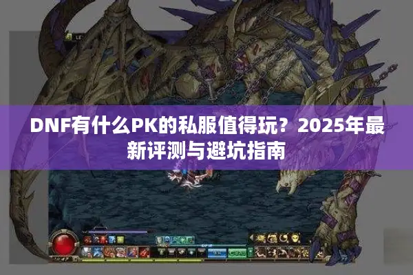 DNF有什么PK的私服值得玩？2025年最新评测与避坑指南