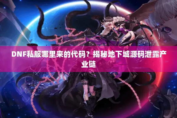 DNF私服哪里来的代码？揭秘地下城源码泄露产业链