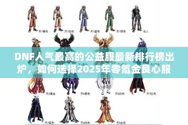 DNF人气最高的公益服最新排行榜出炉，如何选择2025年零氪金良心服？