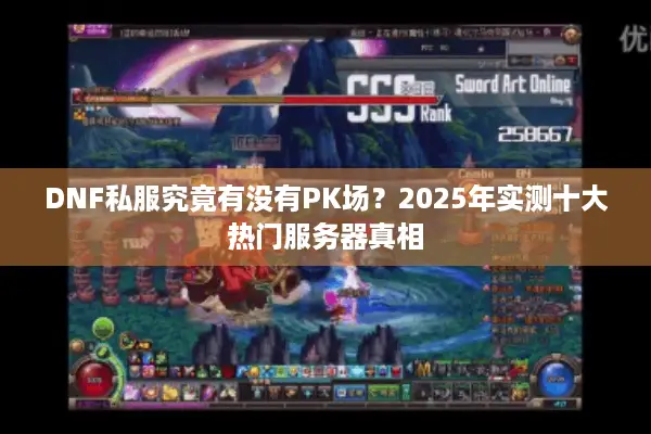 DNF私服究竟有没有PK场？2025年实测十大热门服务器真相