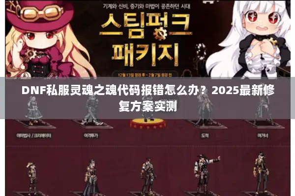 DNF私服灵魂之魂代码报错怎么办？2025最新修复方案实测