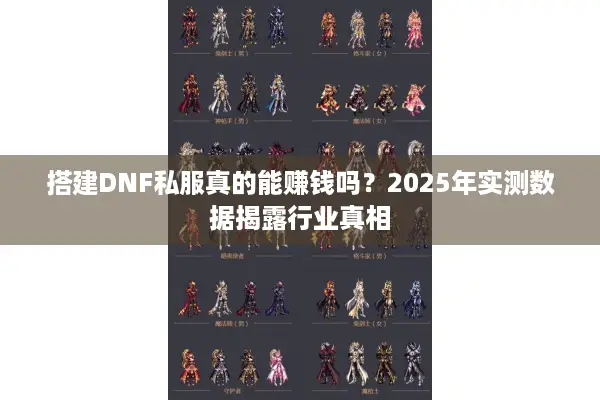 搭建DNF私服真的能赚钱吗？2025年实测数据揭露行业真相