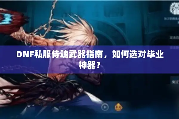 DNF私服侍魂武器指南，如何选对毕业神器？
