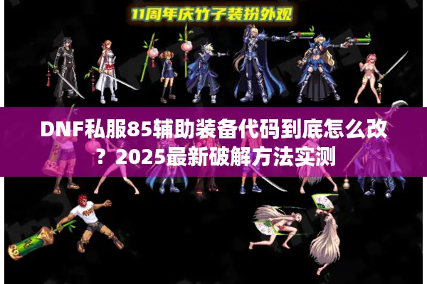 DNF私服85辅助装备代码到底怎么改？2025最新破解方法实测