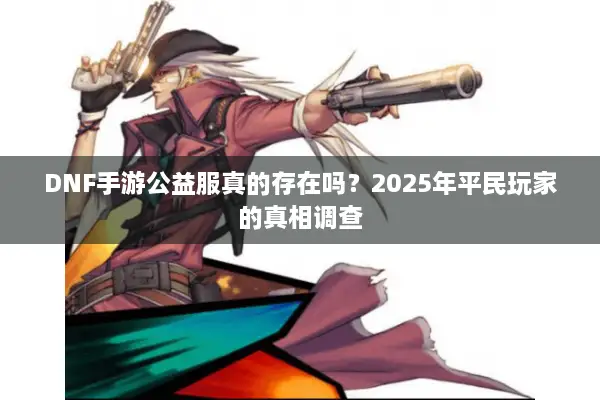 DNF手游公益服真的存在吗？2025年平民玩家的真相调查