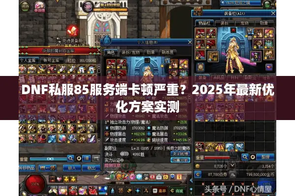 DNF私服85服务端卡顿严重？2025年最新优化方案实测