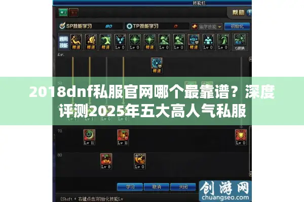 2018dnf私服官网哪个最靠谱？深度评测2025年五大高人气私服