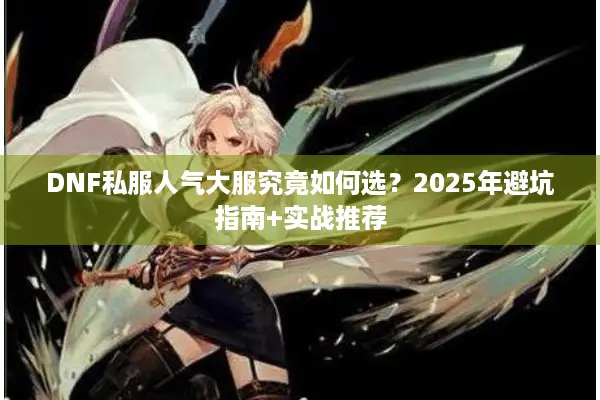 DNF私服人气大服究竟如何选？2025年避坑指南+实战推荐