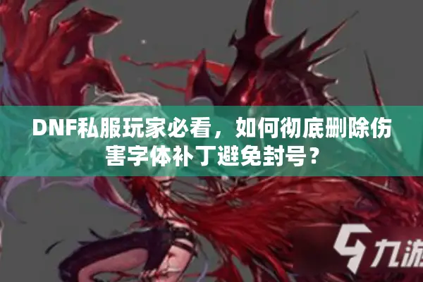 DNF私服玩家必看，如何彻底删除伤害字体补丁避免封号？