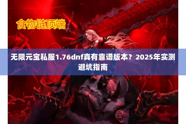无限元宝私服1.76dnf真有靠谱版本？2025年实测避坑指南