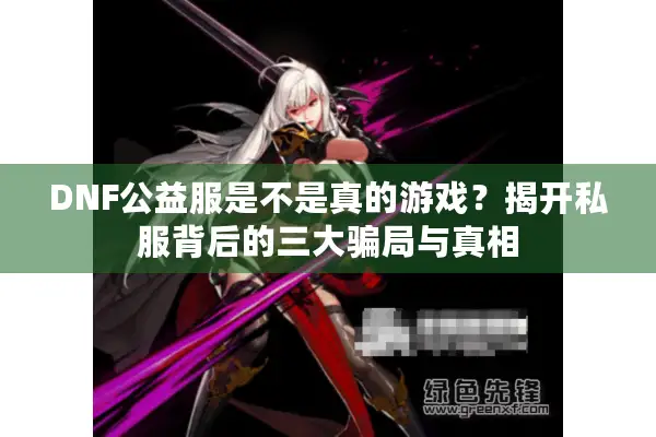 DNF公益服是不是真的游戏？揭开私服背后的三大骗局与真相