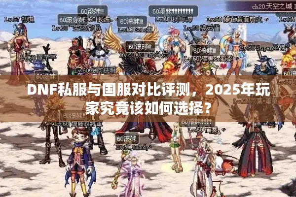 DNF私服与国服对比评测，2025年玩家究竟该如何选择？