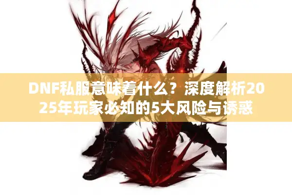 DNF私服意味着什么？深度解析2025年玩家必知的5大风险与诱惑