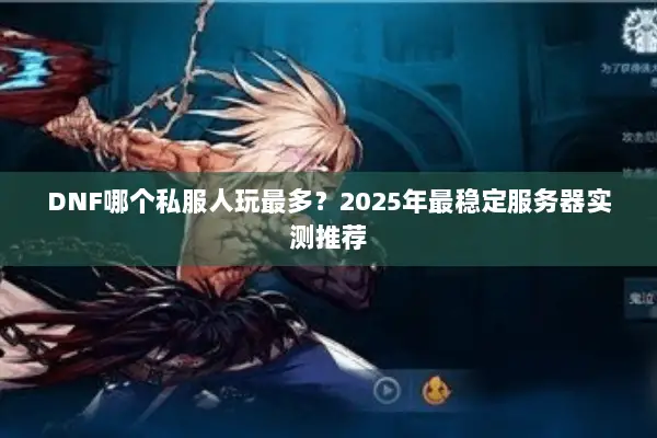 DNF哪个私服人玩最多？2025年最稳定服务器实测推荐