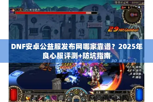 DNF安卓公益服发布网哪家靠谱？2025年良心服评测+防坑指南
