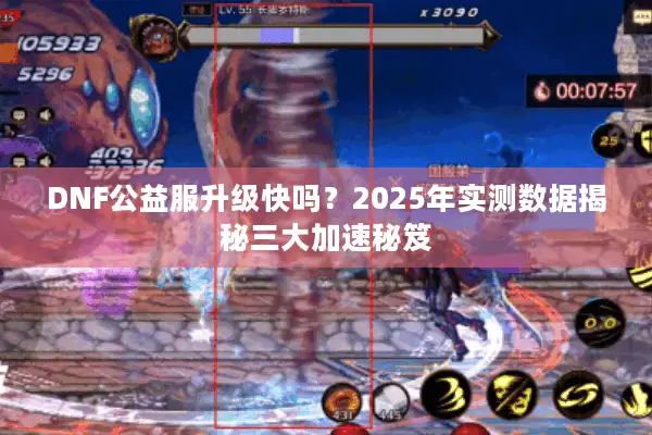 DNF公益服升级快吗？2025年实测数据揭秘三大加速秘笈
