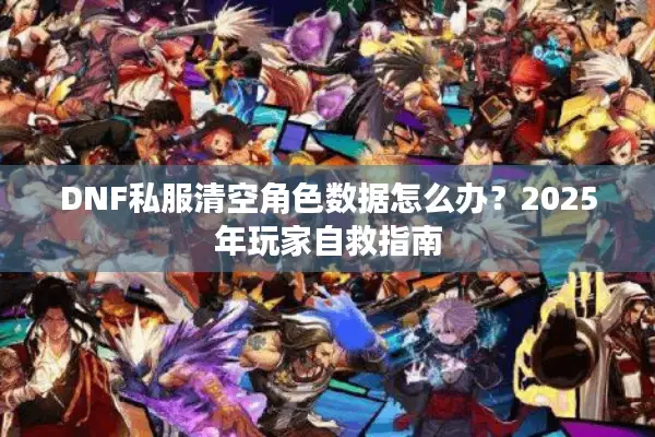DNF私服清空角色数据怎么办？2025年玩家自救指南
