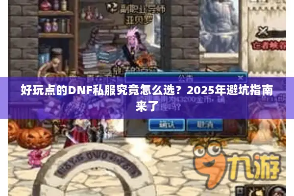 好玩点的DNF私服究竟怎么选？2025年避坑指南来了