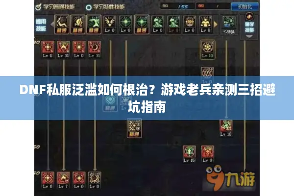 DNF私服泛滥如何根治？游戏老兵亲测三招避坑指南