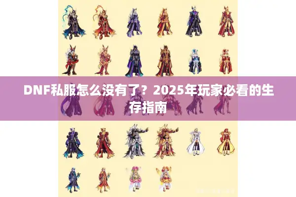 DNF私服怎么没有了？2025年玩家必看的生存指南