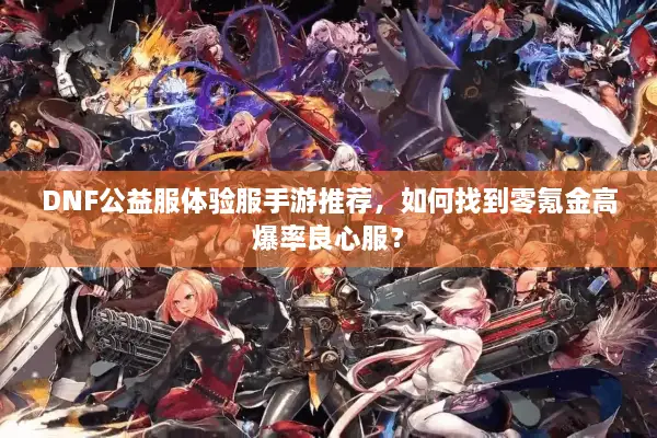 DNF公益服体验服手游推荐，如何找到零氪金高爆率良心服？