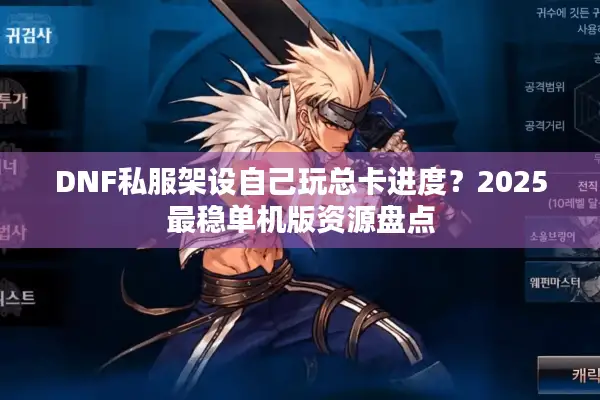 DNF私服架设自己玩总卡进度？2025最稳单机版资源盘点