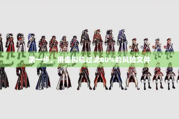 第一步，用虚拟机过滤80%的风险文件