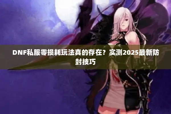 DNF私服零损耗玩法真的存在？实测2025最新防封技巧