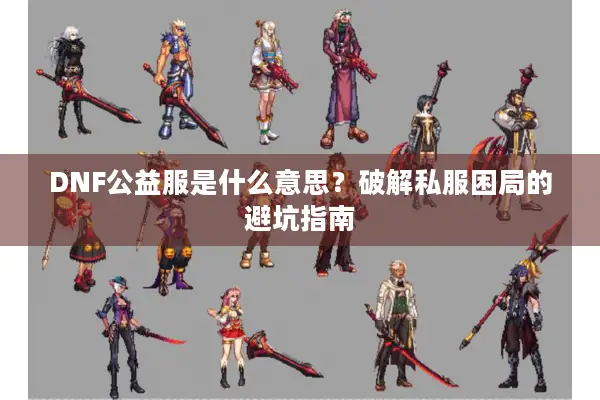 DNF公益服是什么意思？破解私服困局的避坑指南