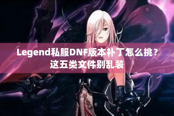 Legend私服DNF版本补丁怎么挑？这五类文件别乱装