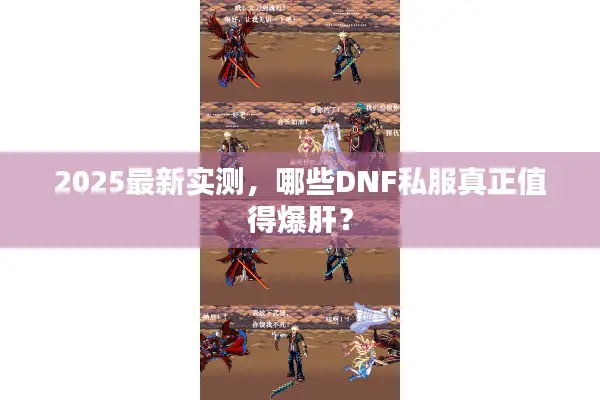 2025最新实测，哪些DNF私服真正值得爆肝？