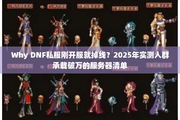 Why DNF私服刚开服就掉线？2025年实测人群承载破万的服务器清单