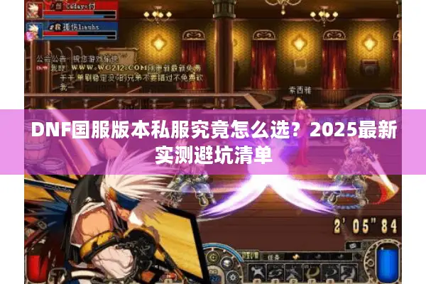 DNF国服版本私服究竟怎么选？2025最新实测避坑清单