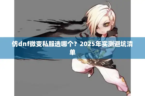 仿dnf微变私服选哪个？2025年实测避坑清单