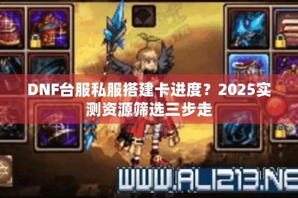 DNF台服私服搭建卡进度？2025实测资源筛选三步走