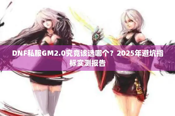 DNF私服GM2.0究竟该选哪个？2025年避坑指标实测报告