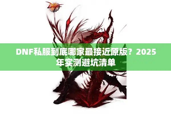 DNF私服到底哪家最接近原版？2025年实测避坑清单