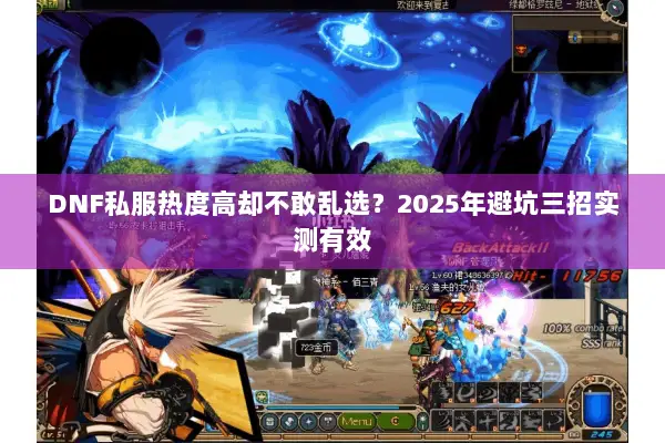 DNF私服热度高却不敢乱选？2025年避坑三招实测有效