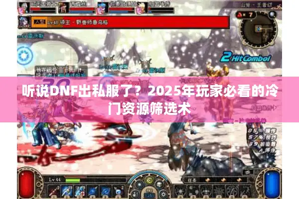 听说DNF出私服了？2025年玩家必看的冷门资源筛选术