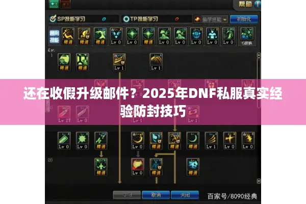 还在收假升级邮件？2025年DNF私服真实经验防封技巧
