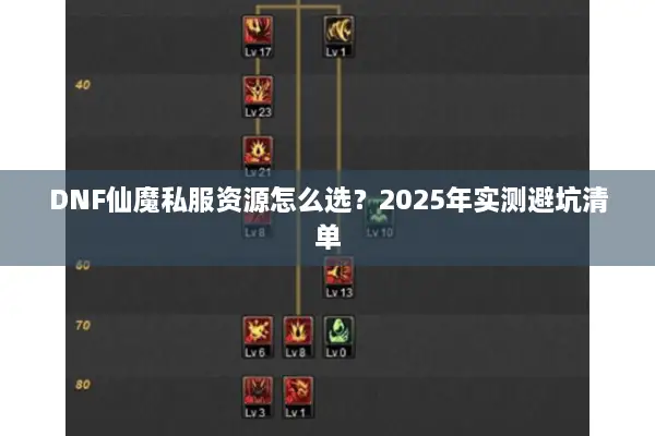 DNF仙魔私服资源怎么选？2025年实测避坑清单