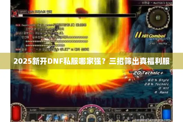 2025新开DNF私服哪家强？三招筛出真福利服