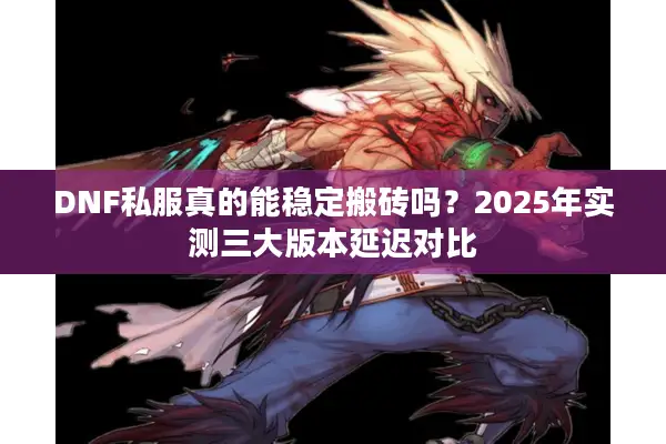 DNF私服真的能稳定搬砖吗？2025年实测三大版本延迟对比