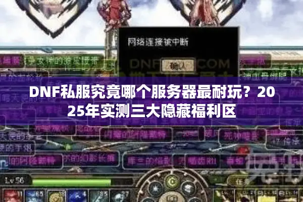 DNF私服究竟哪个服务器最耐玩？2025年实测三大隐藏福利区
